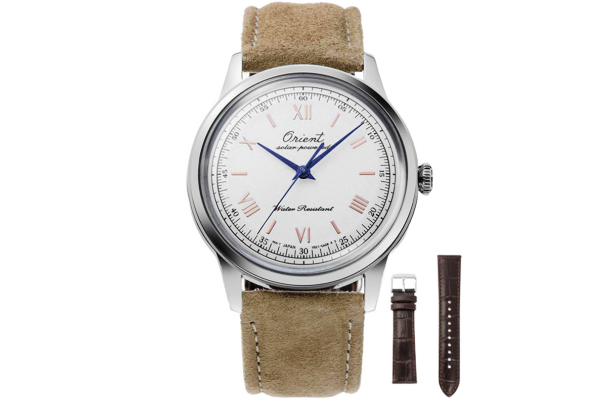 Orient 75th Anniversary Bambino Solar Quartz | RA-WK0006S10B