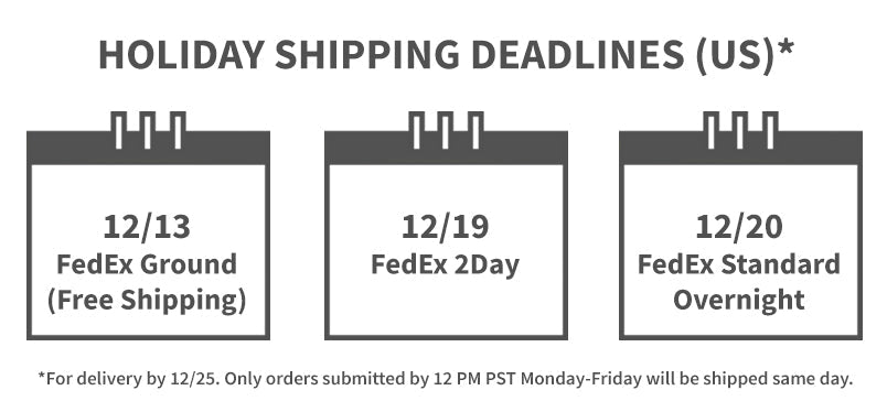 2023 Holiday Shipping Cutoff Dates - Orient Watch USA