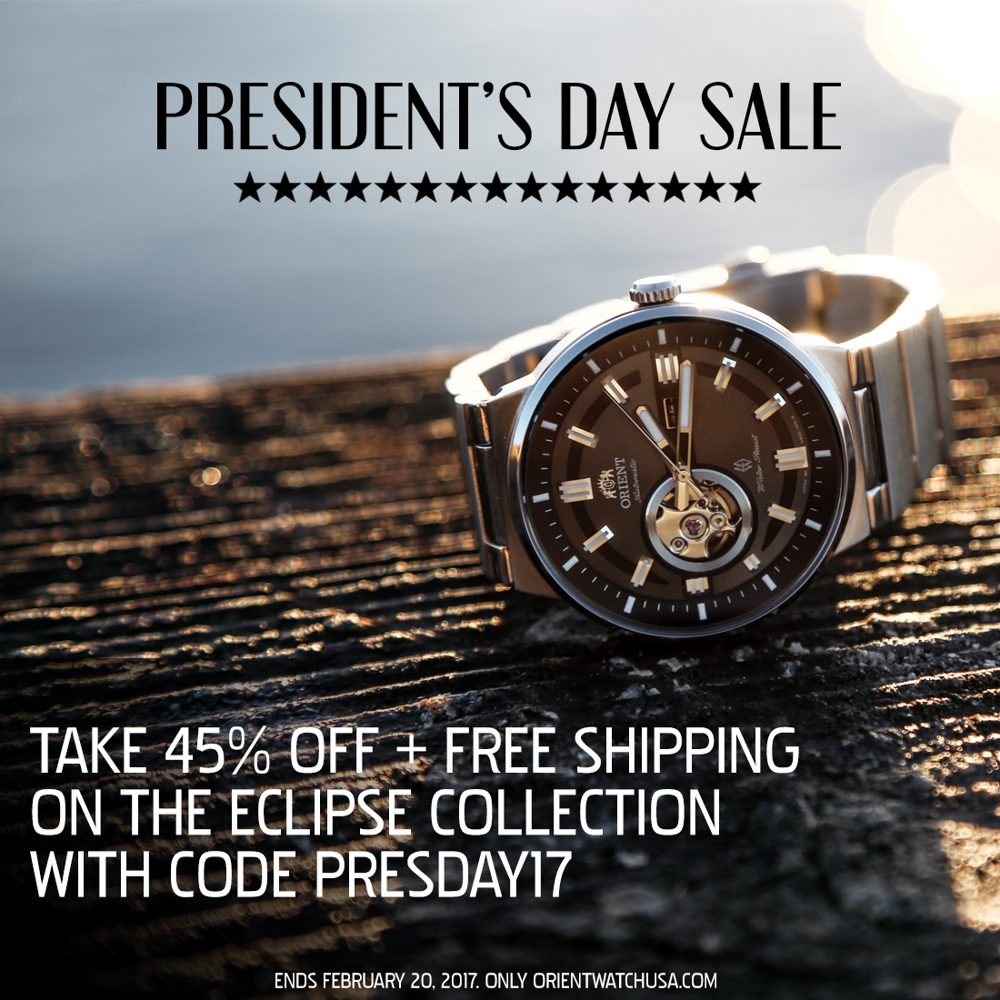 Don't Miss Our President's Day Sale!