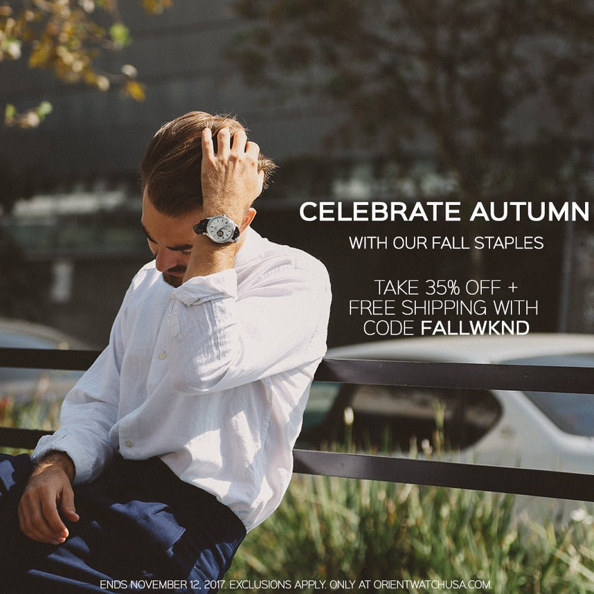 Celebrate Autumn with a Brand New Watch! - Orient Watch USA