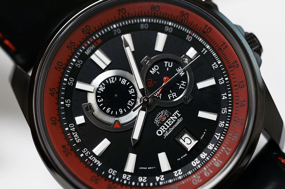 From the Road to the Wrist: A Look at the Sporty Apex Watch! - Orient Watch USA