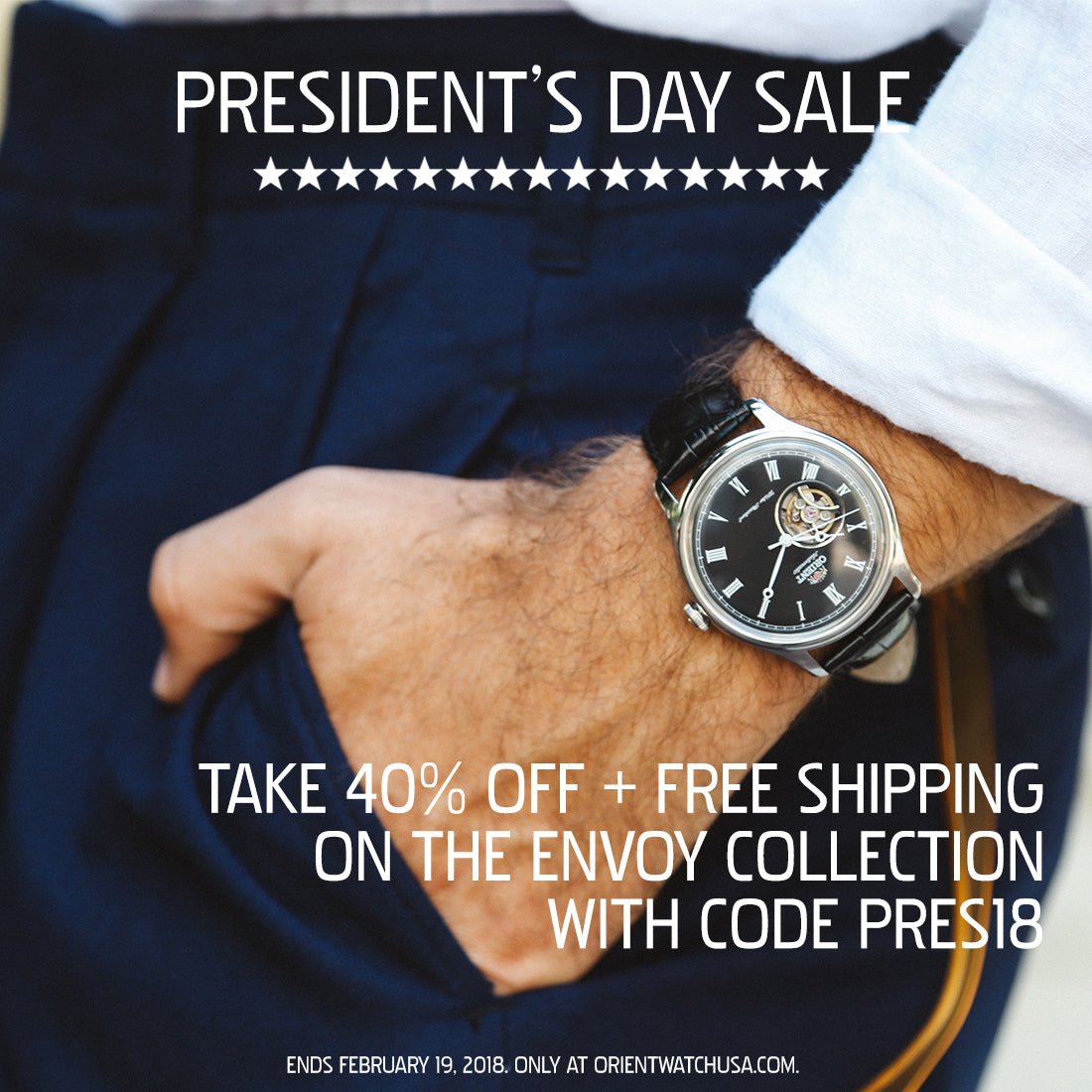 Get a Dose of Presidential Style! - Orient Watch USA