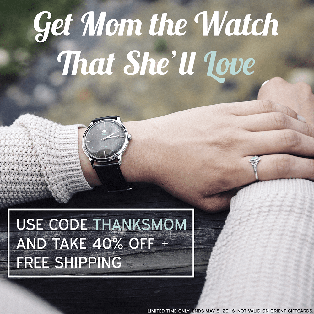 Shop our Mother's Day Sale Now! - Orient Watch USA