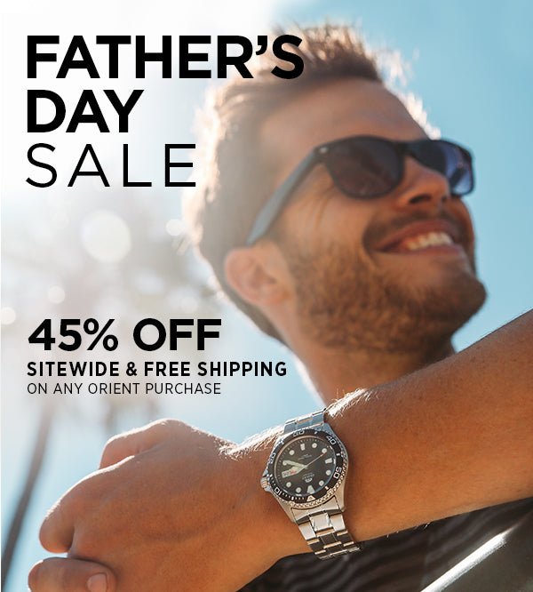 Skip the Tie and Save During our Father's Day Sale! - Orient Watch USA