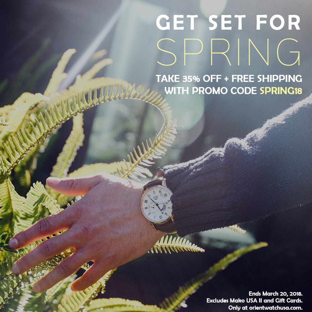 Step into Spring with a New Watch! - Orient Watch USA