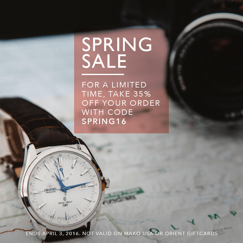 You Can't Miss Our Spring Sale! - Orient Watch USA