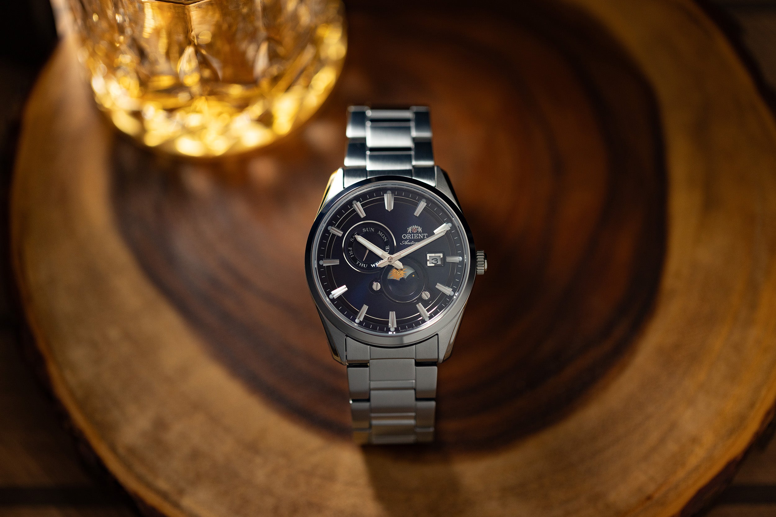 Orient Stretto Day & Night Classic Watch | RA-AK0315L30B RA