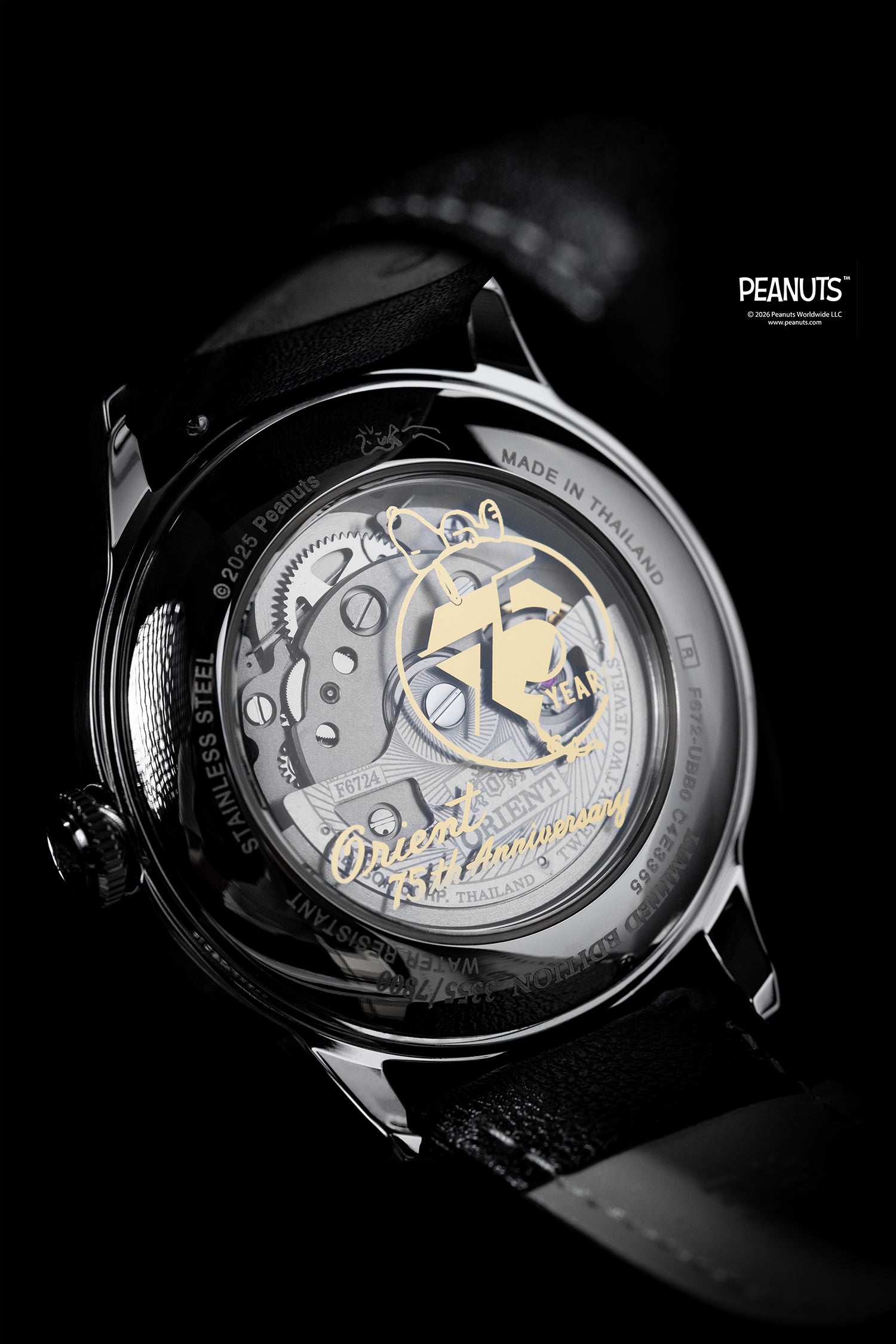 Orient Peanuts 75th Anniversary Limited Edition Bambino