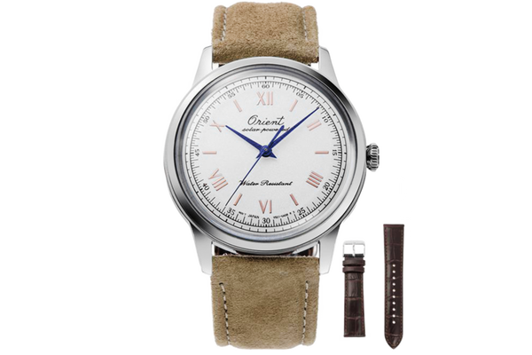 Orient 75th Anniversary Bambino Solar Quartz | RA-WK0006S10B