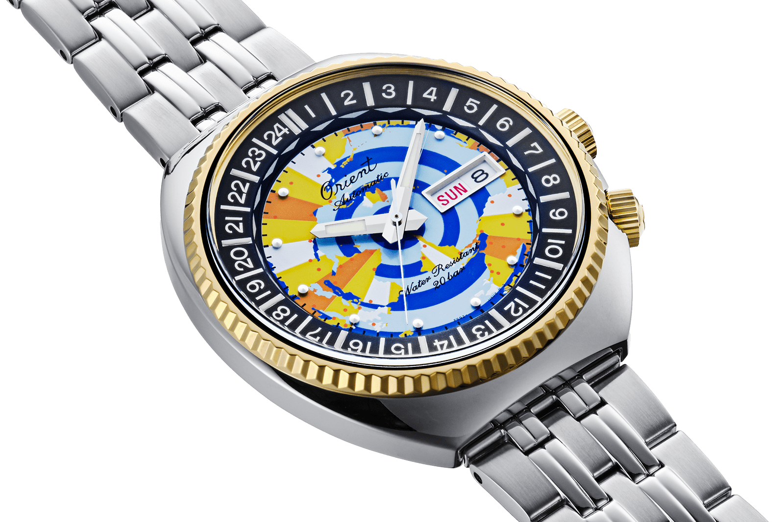 Orient 75th Anniversary World Map LE - Orient Watch USA
