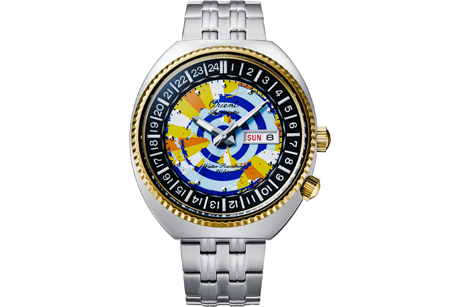 Orient 75th Anniversary World Map LE - Orient Watch USA