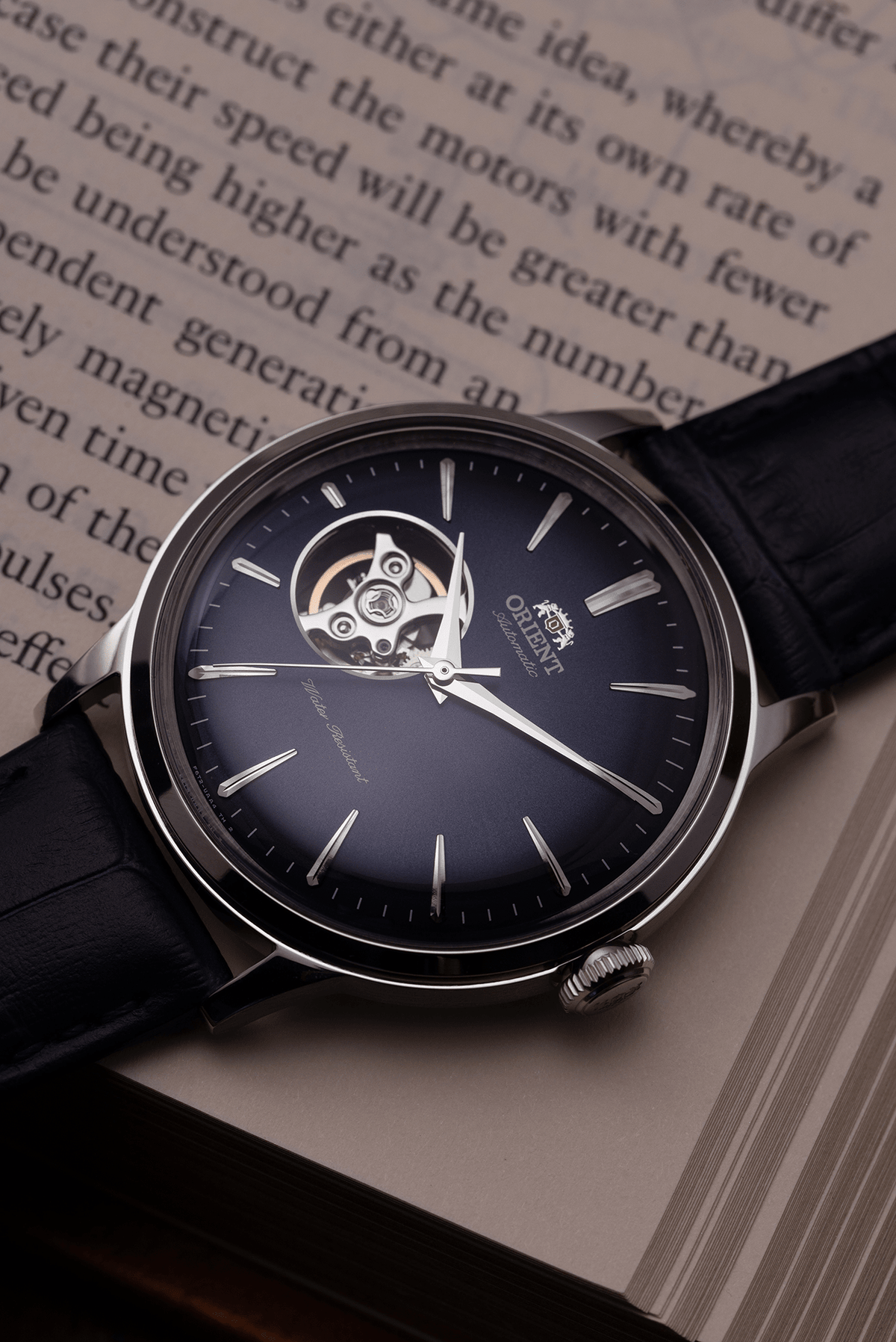 Orient Bambino Open Heart Classic Watch | RA-AG0005L30B RA