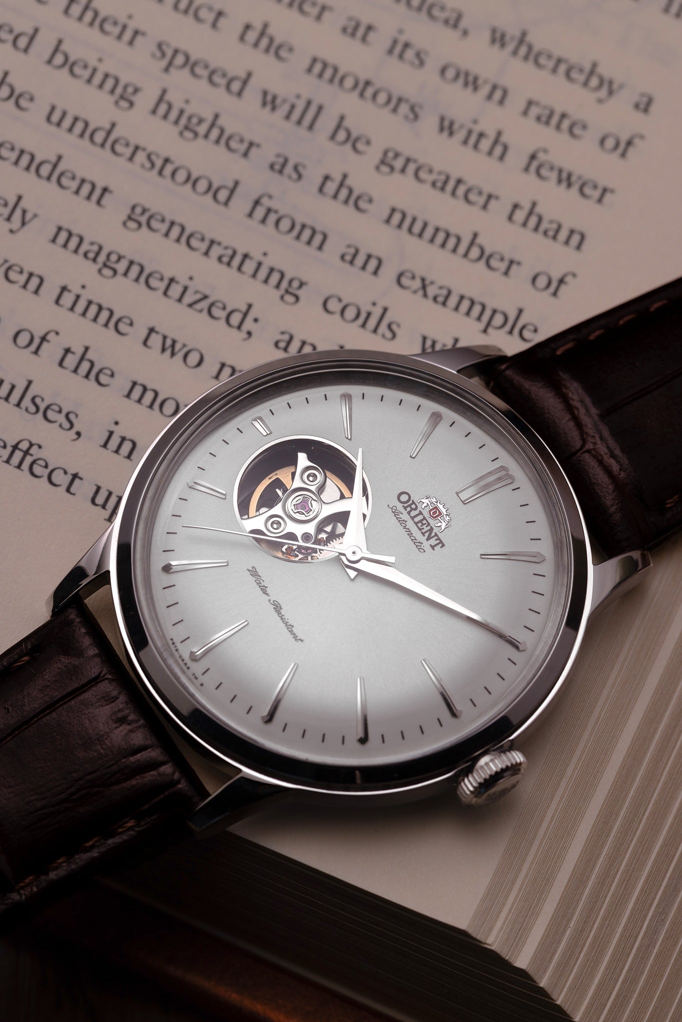 Orient Bambino Open Heart Classic Watch | RA-AG0002S30B RA