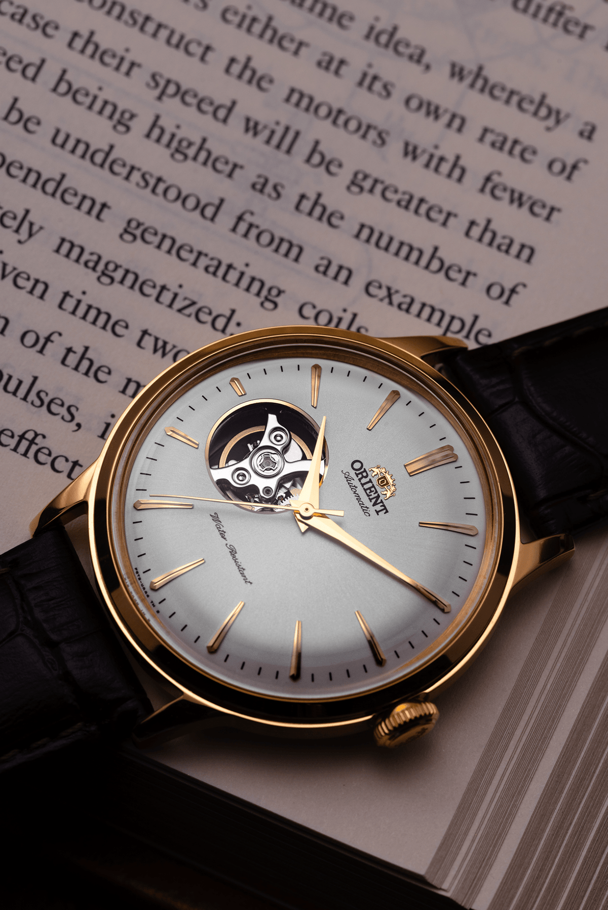 Orient Bambino Open Heart Classic Watch | RA-AG0003S30B RA