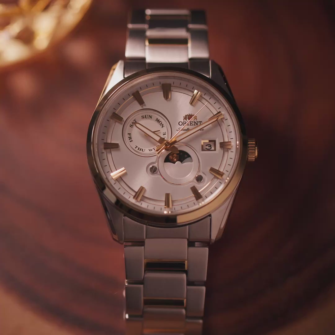 Orient Stretto Day & Night Classic Watch | RA-AK0312S30B RA