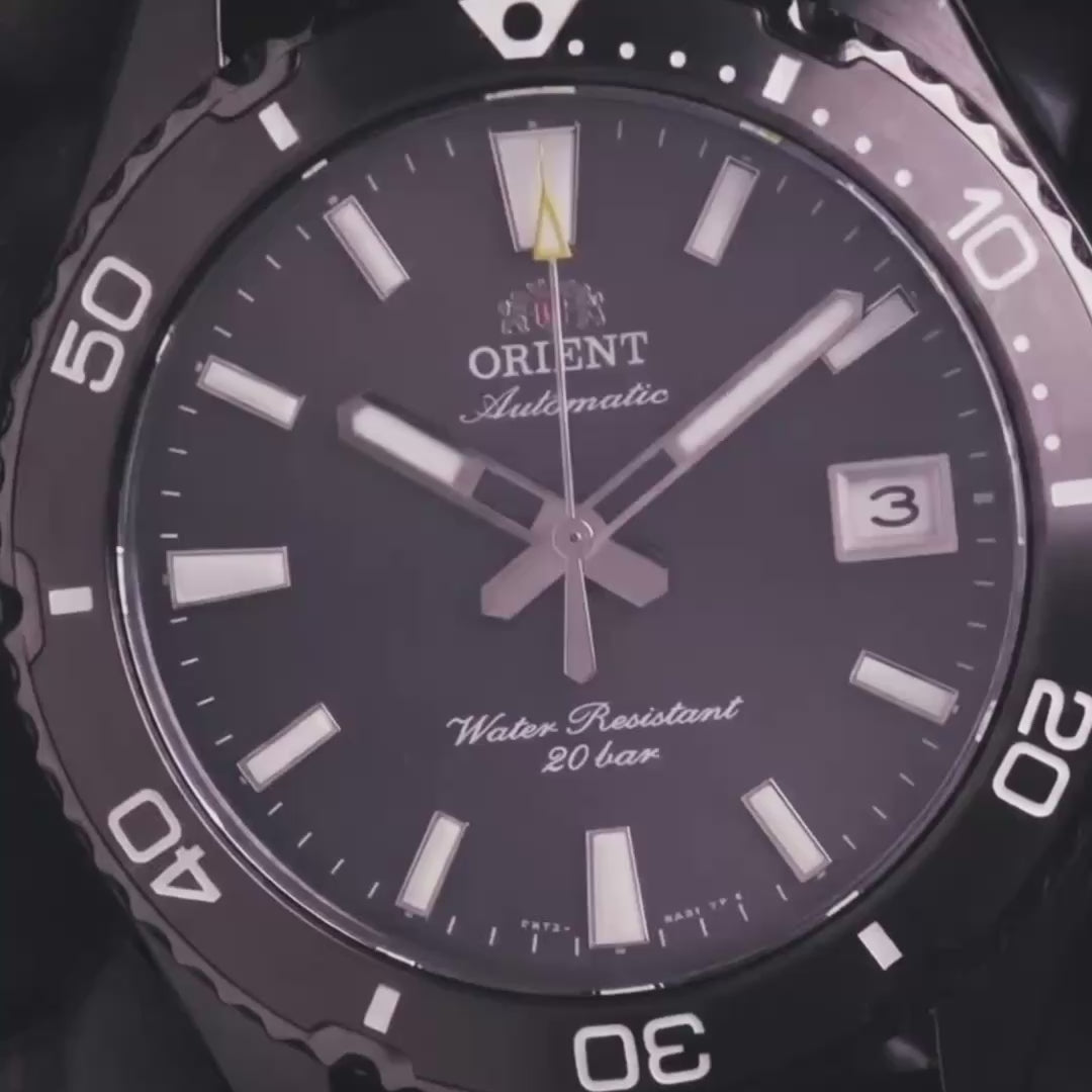 ORIENT WATER RESIST腕時計 ブラック Orient AC0Q-40 Diver Watch | RA-AC0Q10N30B RA-AC0Q10N – Orient