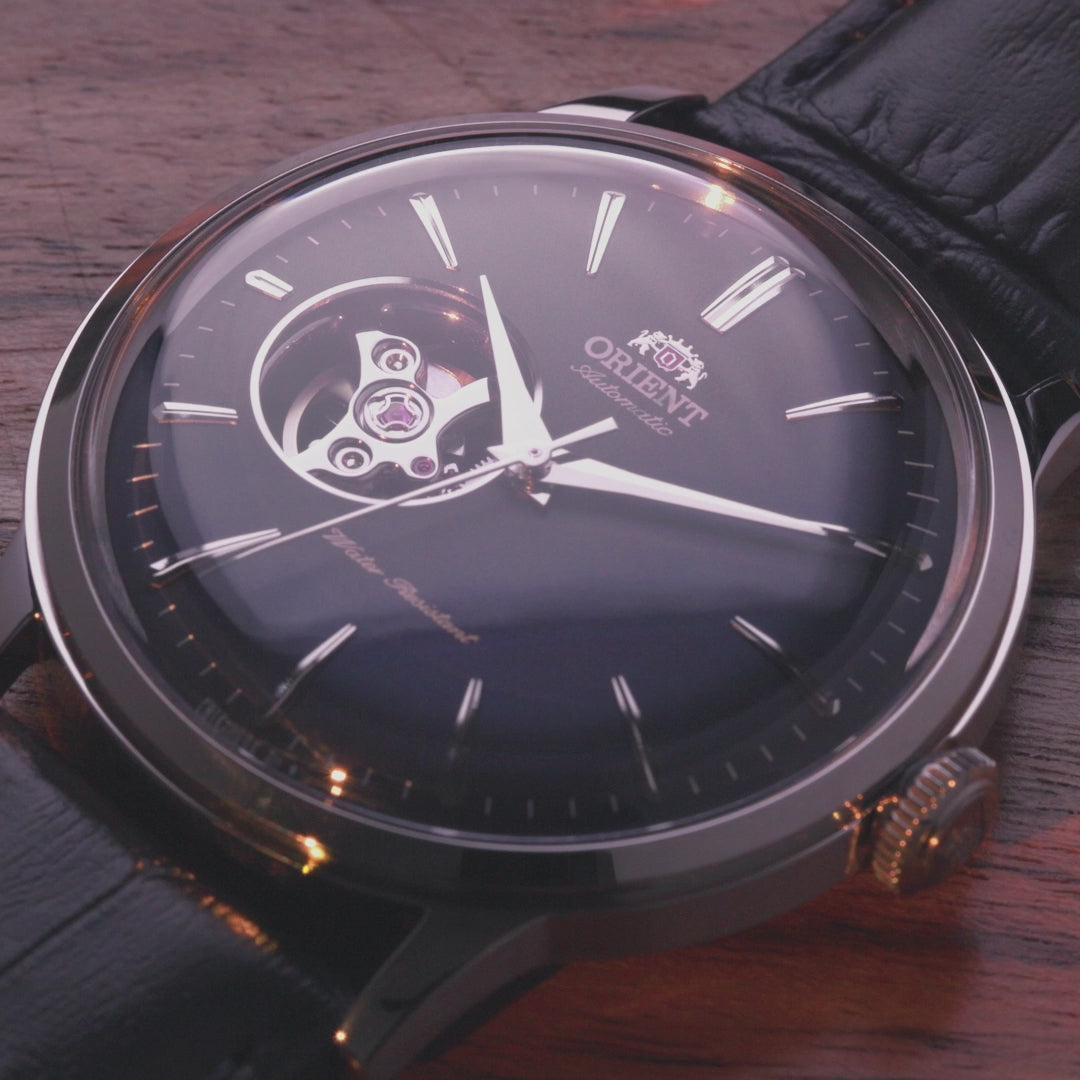 Orient Bambino Open Heart Classic Watch | RA-AG0005L30B RA