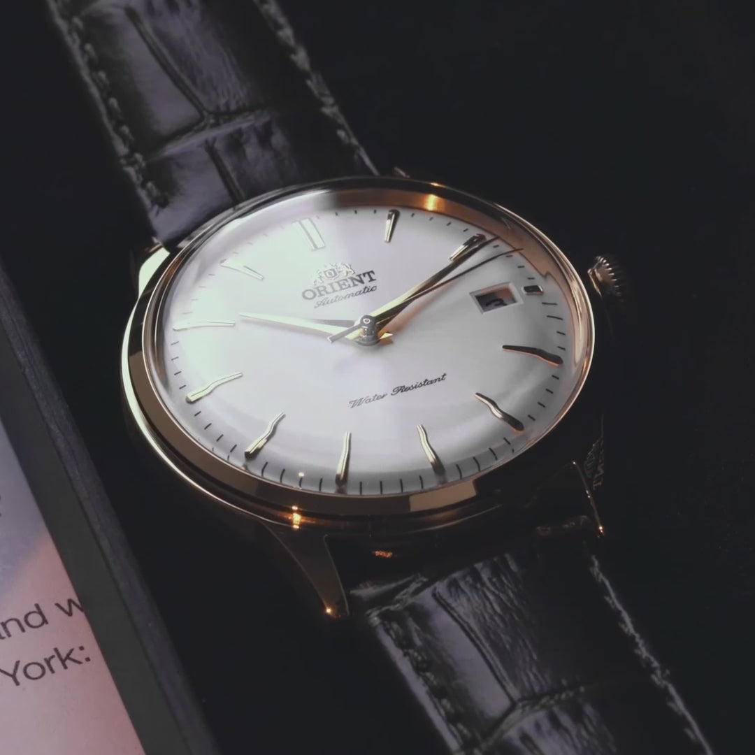 Various closeup angles of Orient RA-AC0M01S30B