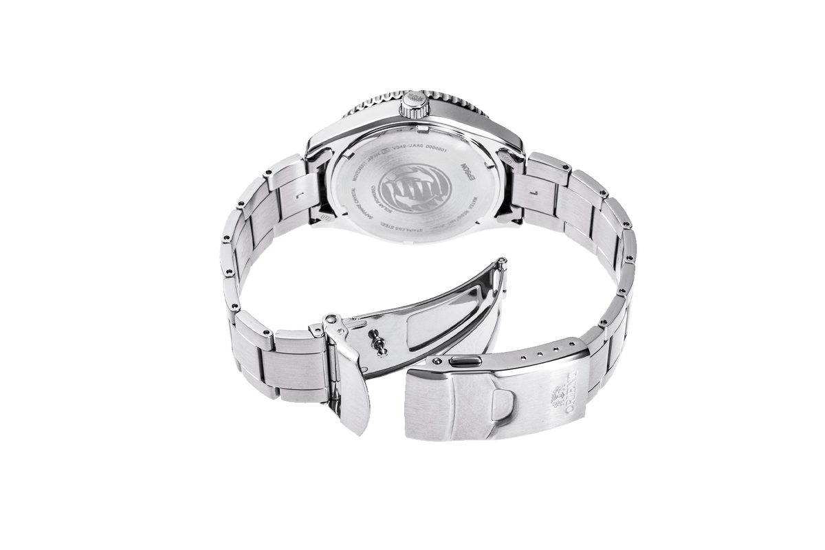 Orient Solar Quartz Diver Watch | RA-WJ0003S10B RA-WJ0003S Ivory