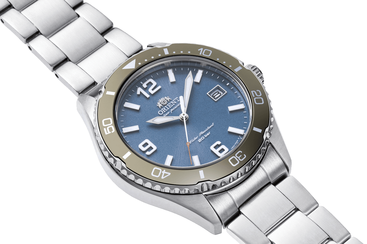 Orient Solar Quartz Diver Watch | RA-WJ0002L10B RA-WJ0002L Blue