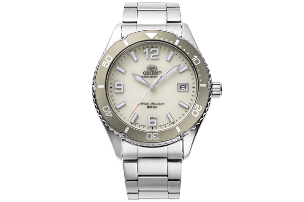 Orient Solar Quartz Diver Watch | RA-WJ0003S10B RA-WJ0003S Ivory