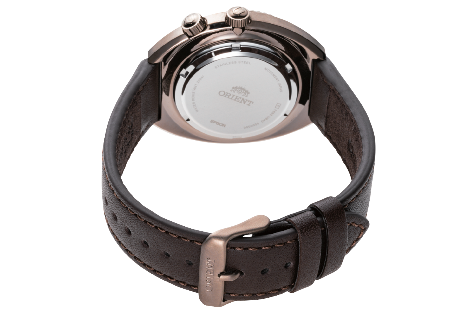 Orient Neo Classic Sports RA-AA0E06B19B retro watch black bronze rose gold19B retro watch silver black