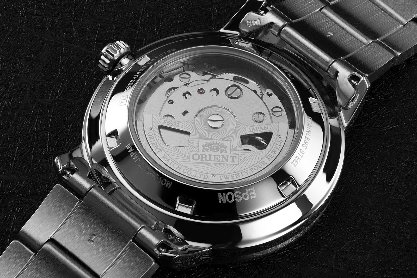Orient RA-AR0102S10B modern watch small seconds silver white