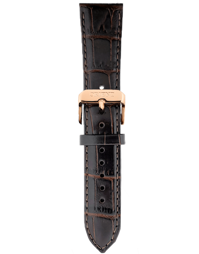 Orient Bambino Small Seconds / Open-Heart / Version 5 Strap (21 mm)