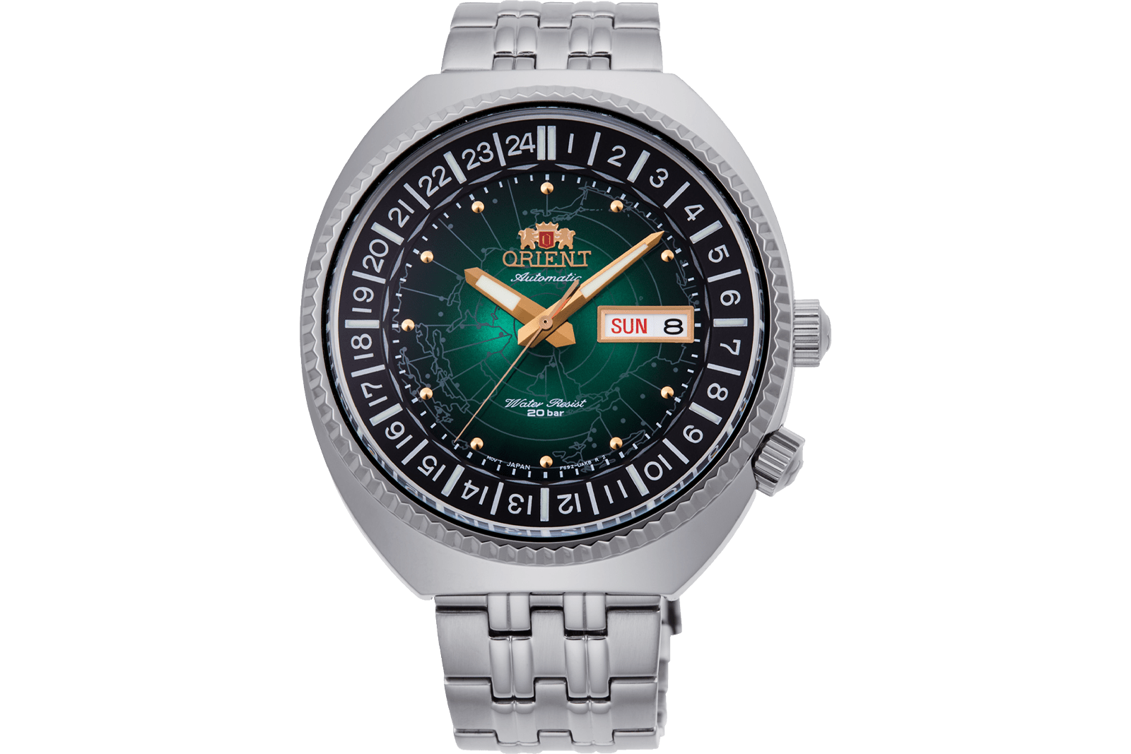 World Map (Revival) - Orient Watch USA